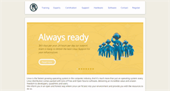 Desktop Screenshot of linuxbe.com